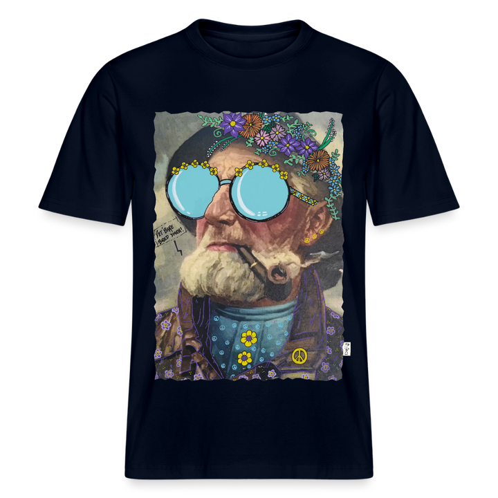 Hippie Hans - Unisex T-shirt - navy