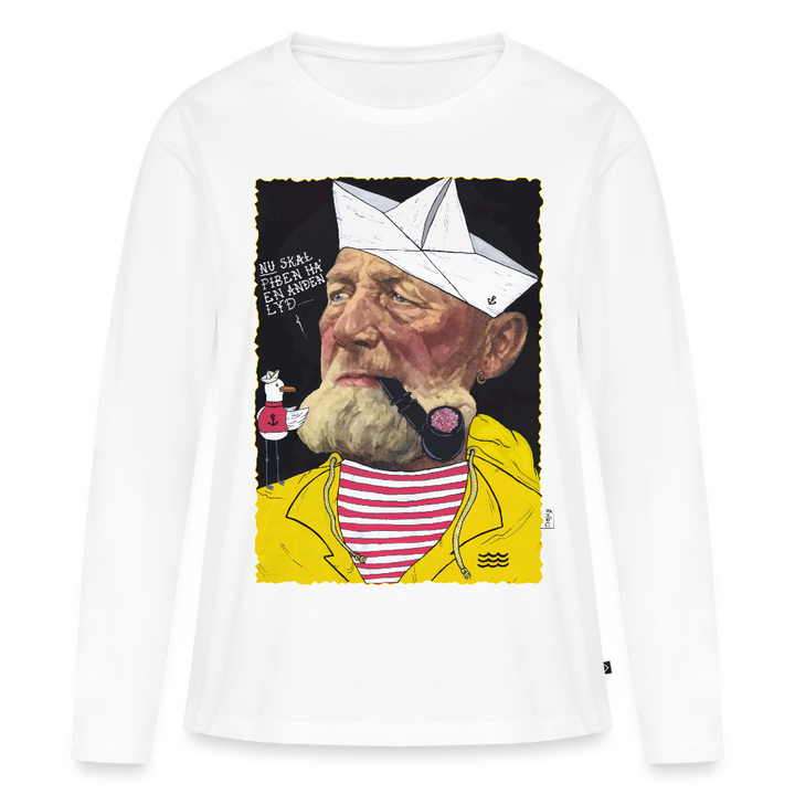 Styrmand Karlsen - Dame Langærmet Trøje - hvid