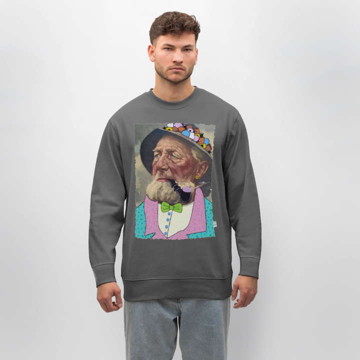 Krymmel Kaj - Kraftig Unisex Sweatshirt - charcoal
