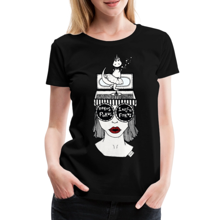 ADHD Hokus Pokus Sofie Dame T-shirt - sort