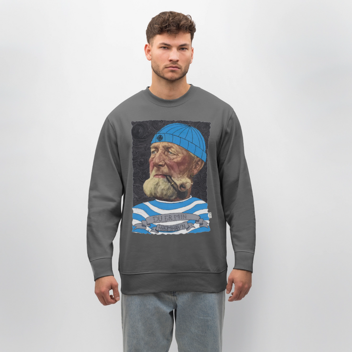 Poul Sømand - Kraftig Unisex Sweatshirt - charcoal