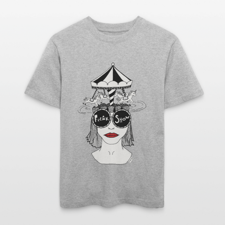 ADHD Freak Show Unisex T-shirt - grå meleret