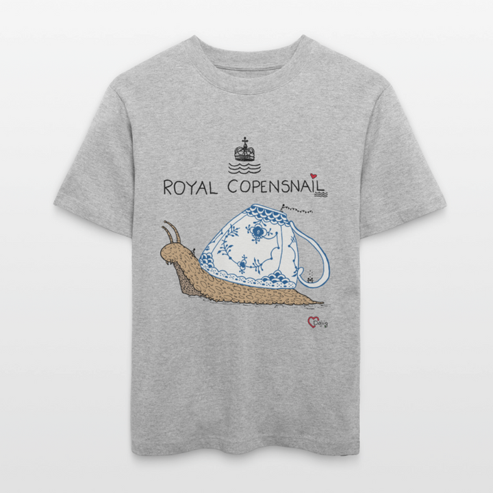 Royal Copensnail - Unisex T-shirt - grå meleret