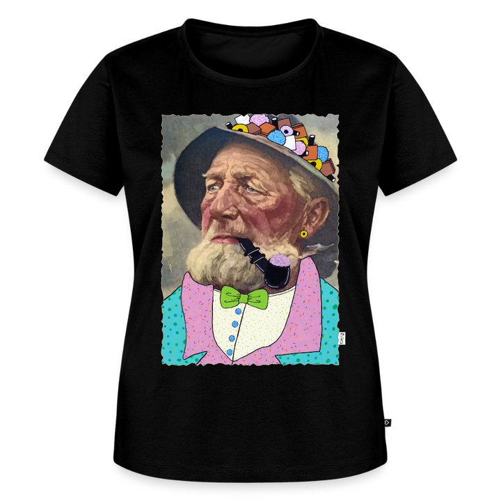 Krymmel Kaj - Premium Dame T-shirt - sort