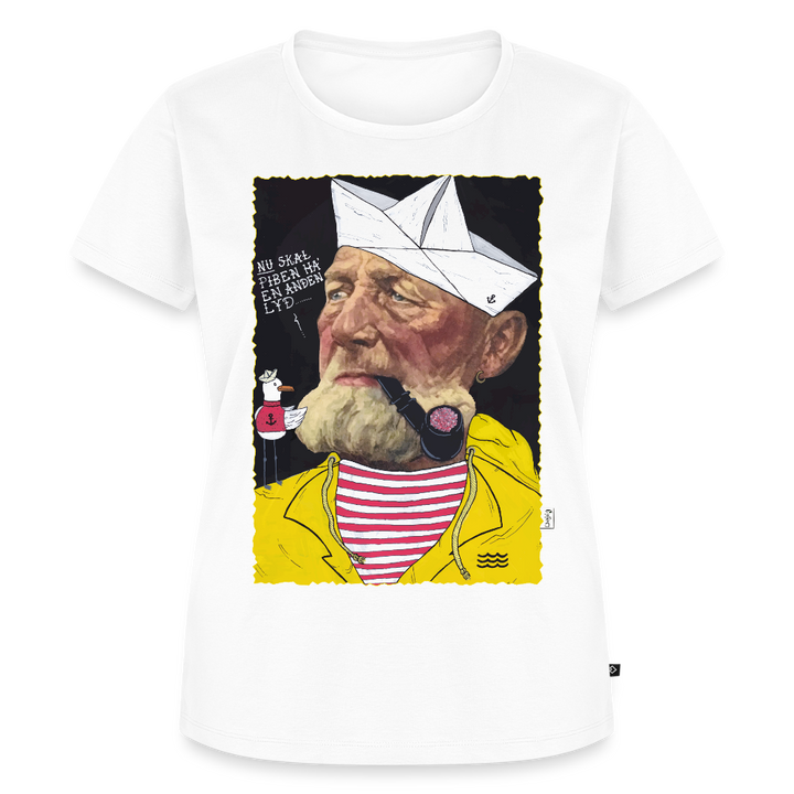 Styrmand Karlsen - Premium Dame T-shirt - hvid