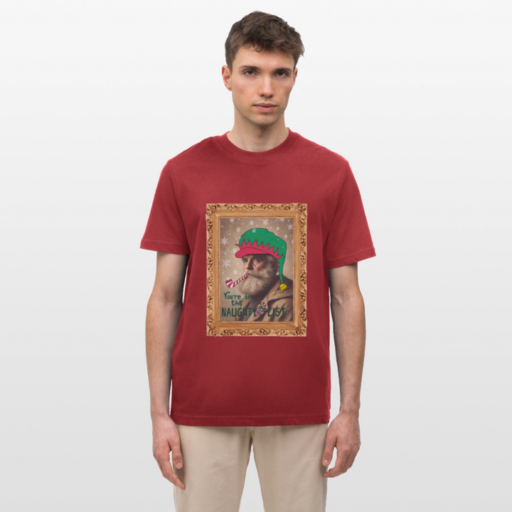 Fusentast - Unisex T-shirt - jordrød