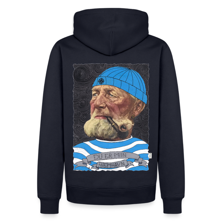 Poul Sømand - Herre Hættetrøje - navy