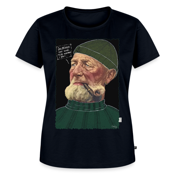 Anker Bådsmand - Premium Dame T-shirt - navy