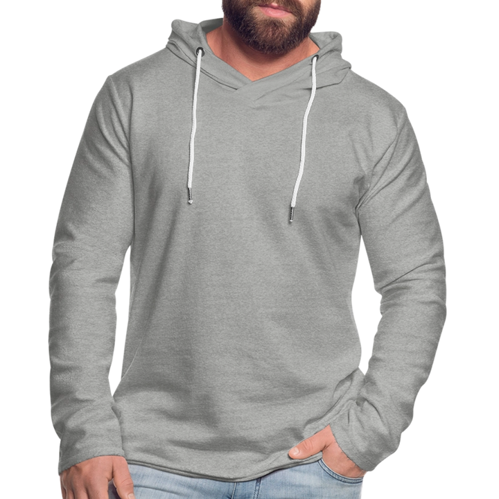 Anker Bådsmand - Let Unisex Hættetrøje - grå meleret