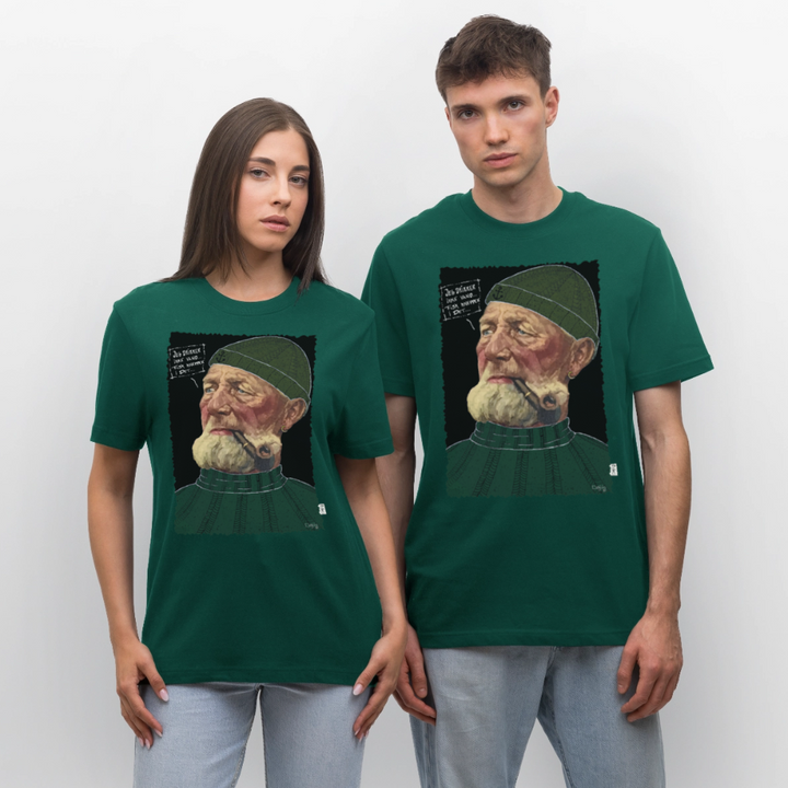 Anker Bådsmand - Unisex T-shirt - skovgrøn