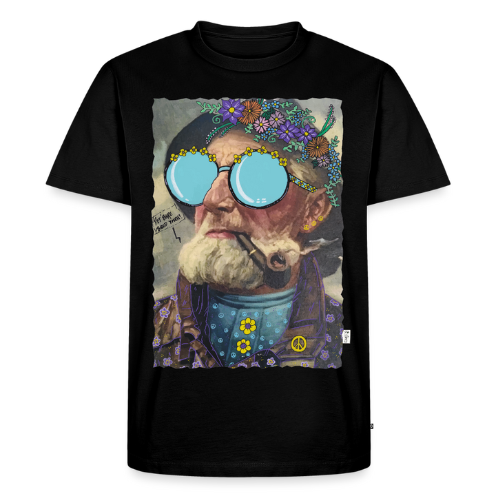 Hippie Hans - Premium Herre T-shirt - sort