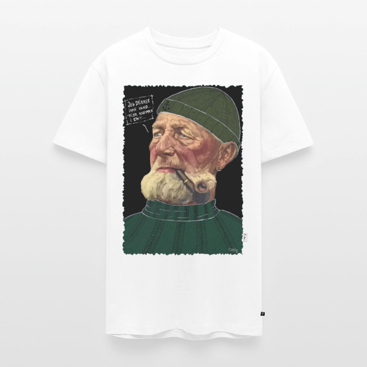 Anker Bådsmand - Premium Herre T-shirt - hvid