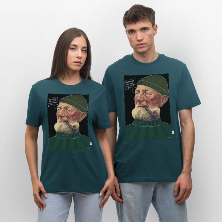 Anker Bådsmand - Unisex T-shirt - mørk petrol