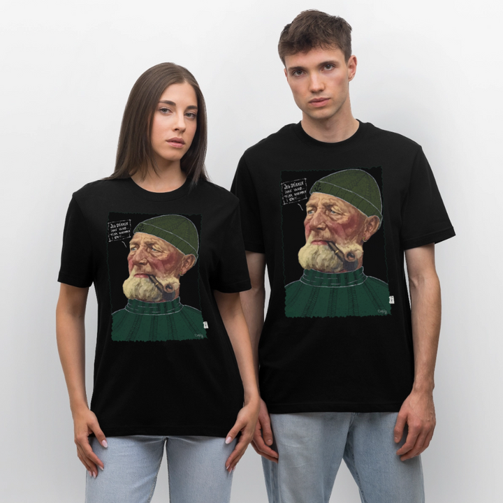 Anker Bådsmand - Unisex T-shirt - sort