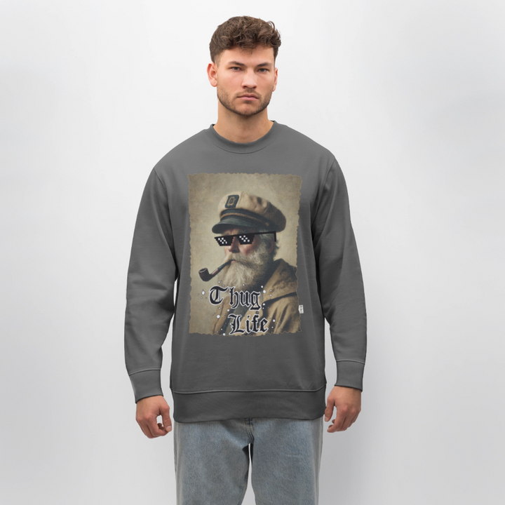 Leif Lurendrejer - Kraftig Unisex Sweatshirt - charcoal