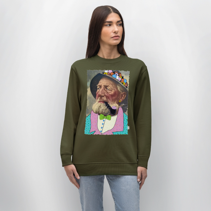 Krymmel Kaj - Kraftig Unisex Sweatshirt - khaki