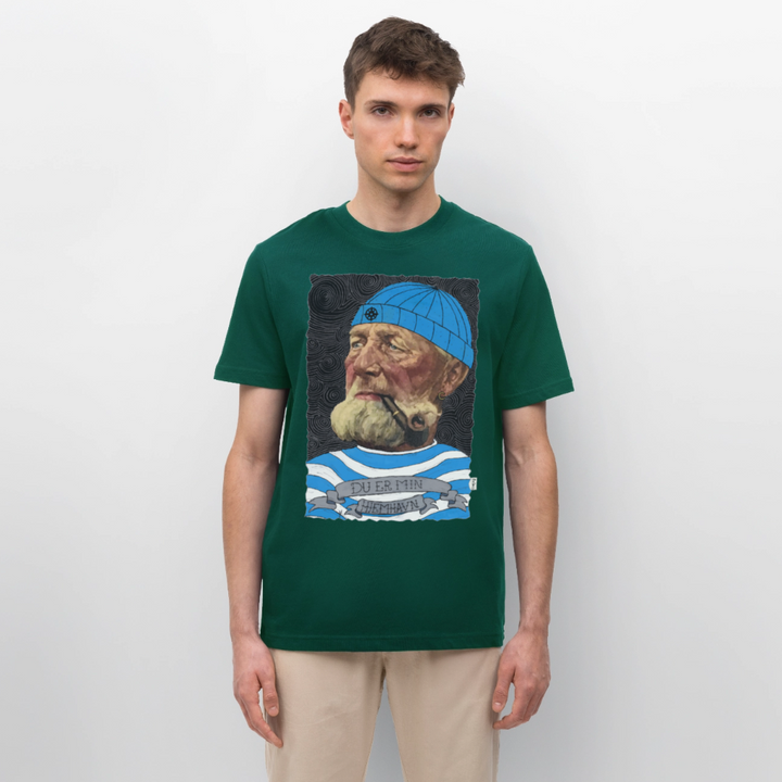 Poul Sømand - Unisex T-shirt - skovgrøn