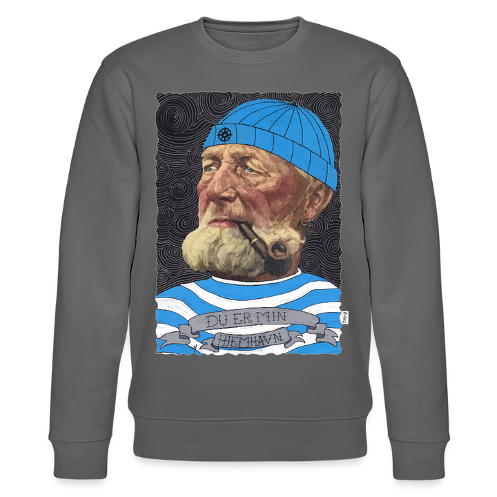 Poul Sømand - Kraftig Unisex Sweatshirt - charcoal