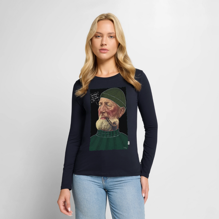 Anker Bådsmand - Dame Langærmet Trøje - navy