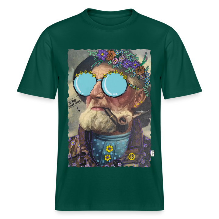 Hippie Hans - Unisex T-shirt - skovgrøn