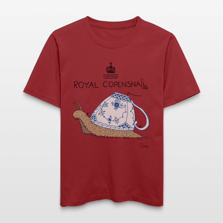 Royal Copensnail - Unisex T-shirt - jordrød