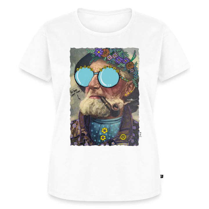 Hippie Hans - Premium Dame T-shirt - hvid