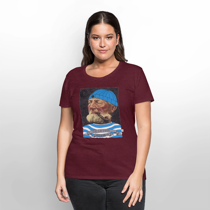 Poul Sømand - Premium Dame T-shirt - vinrød