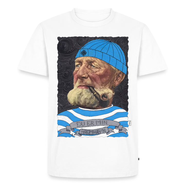 Poul Sømand - Premium Herre T-shirt - hvid