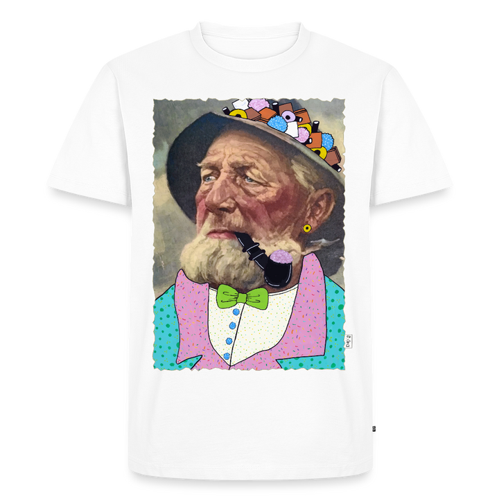 Krymmel Kaj - Premium Herre T-shirt - hvid