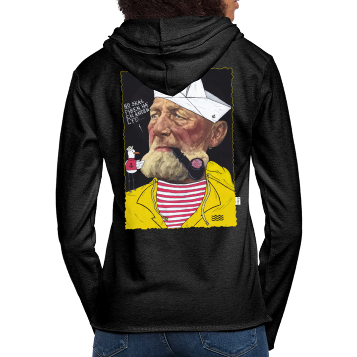 Styrmand Karlsen - Let Unisex Hættetrøje - charcoal