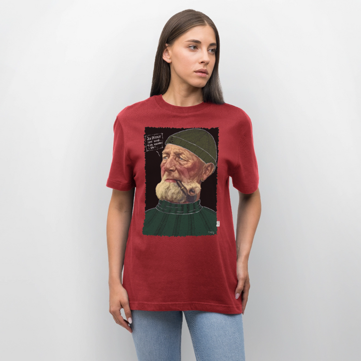 Anker Bådsmand - Unisex T-shirt - jordrød