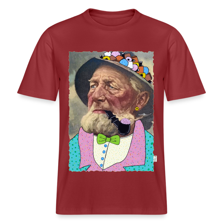 Krymmel Kaj - Unisex T-shirt - jordrød