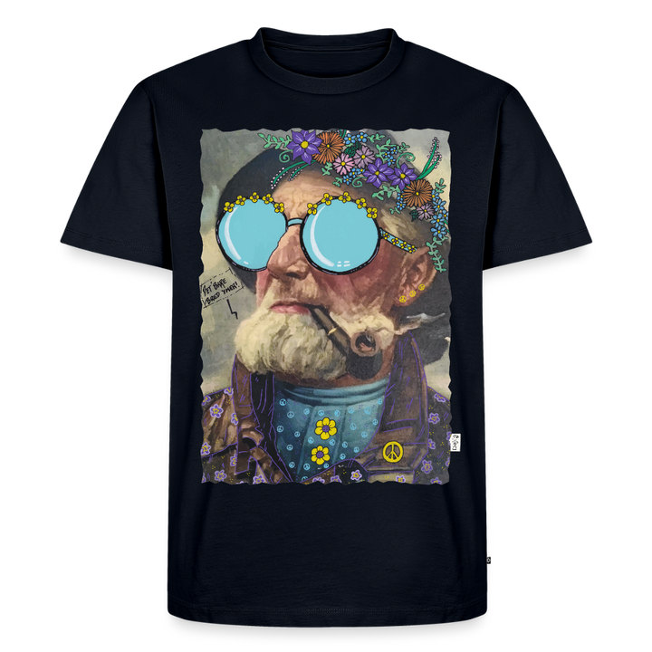 Hippie Hans - Premium Herre T-shirt - navy