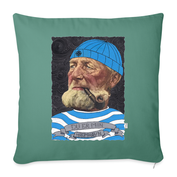 Poul Sømand - Sofapude betræk - grangrøn