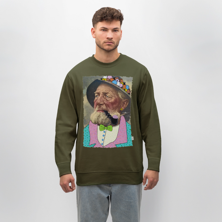 Krymmel Kaj - Kraftig Unisex Sweatshirt - khaki