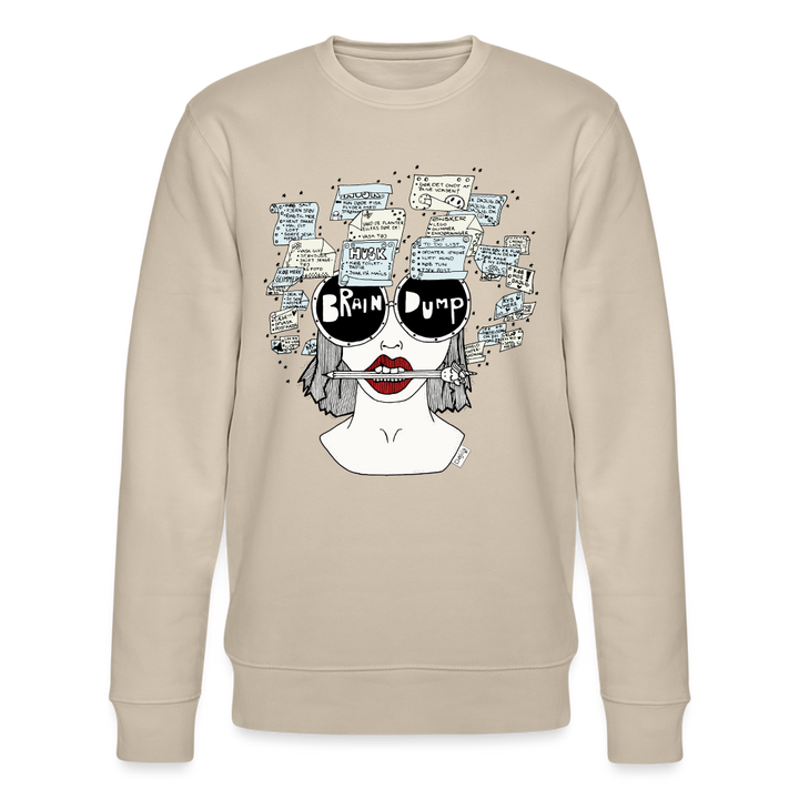 ADHD Brain Dump - Unisex Sweatshirt - beige