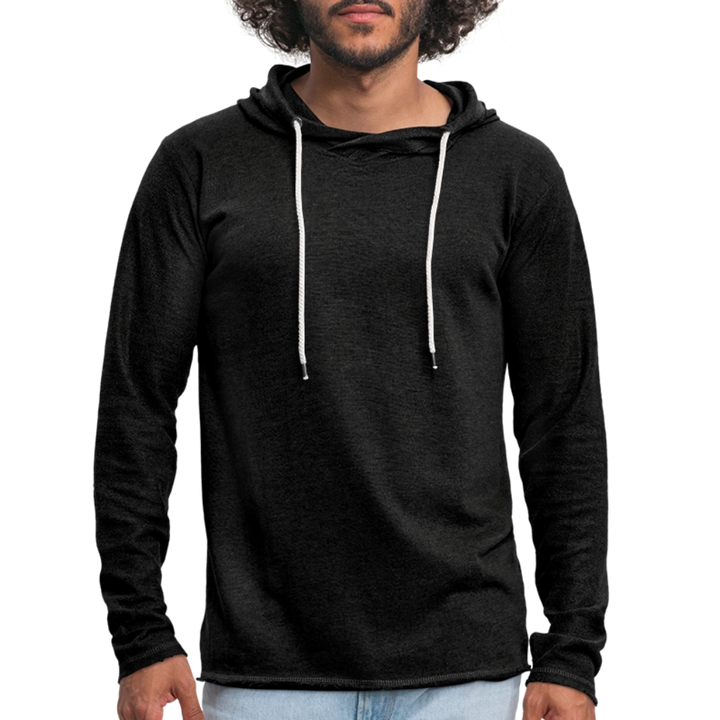 Hippie Hans - Let Unisex Hættetrøje - charcoal