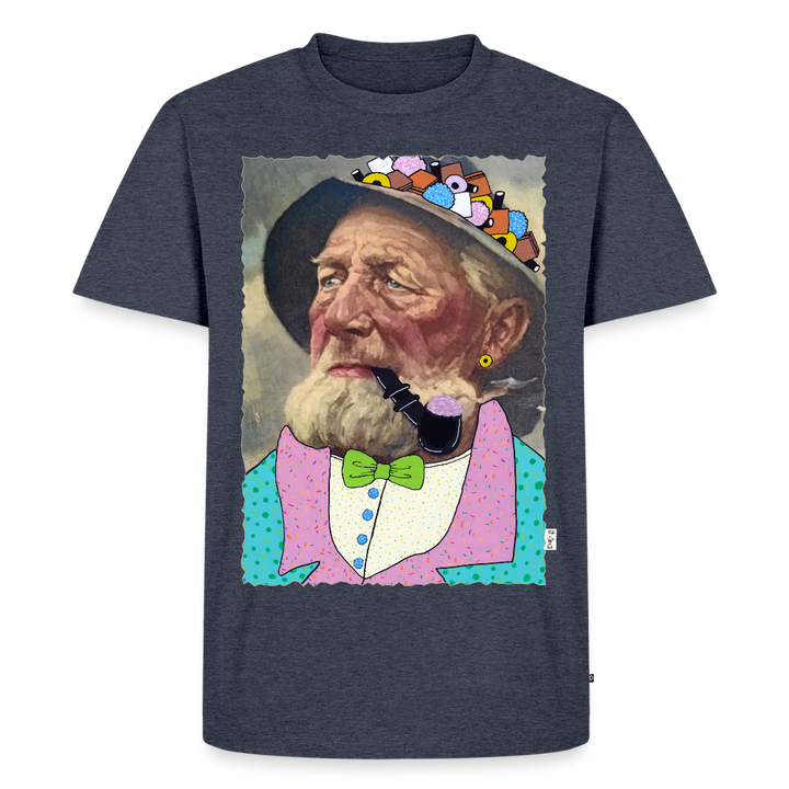 Krymmel Kaj - Premium Herre T-shirt - jeansblå 