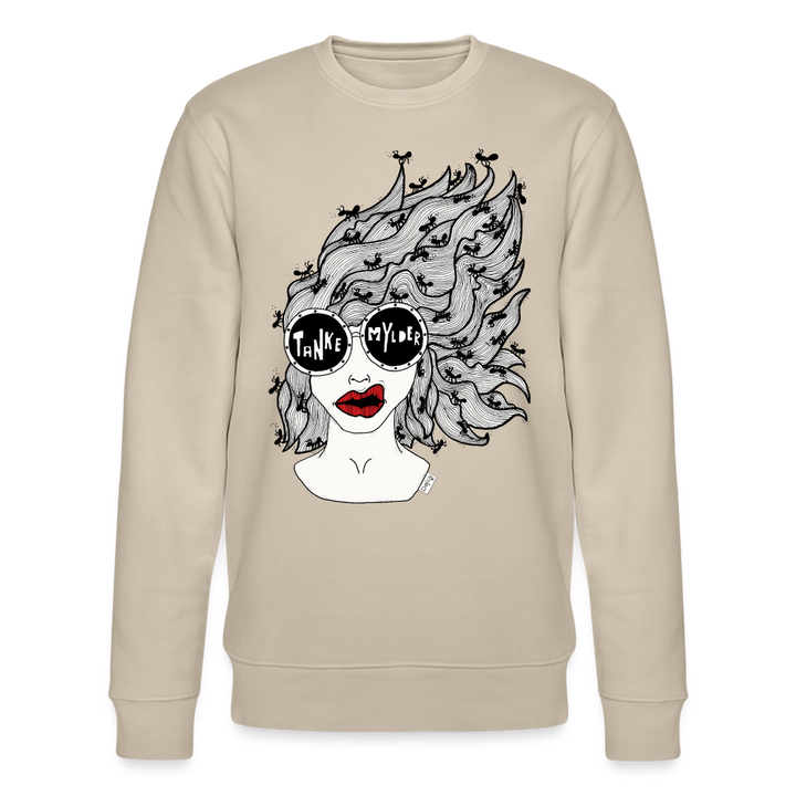 ADHD Tankemylder - Unisex Sweatshirt - beige