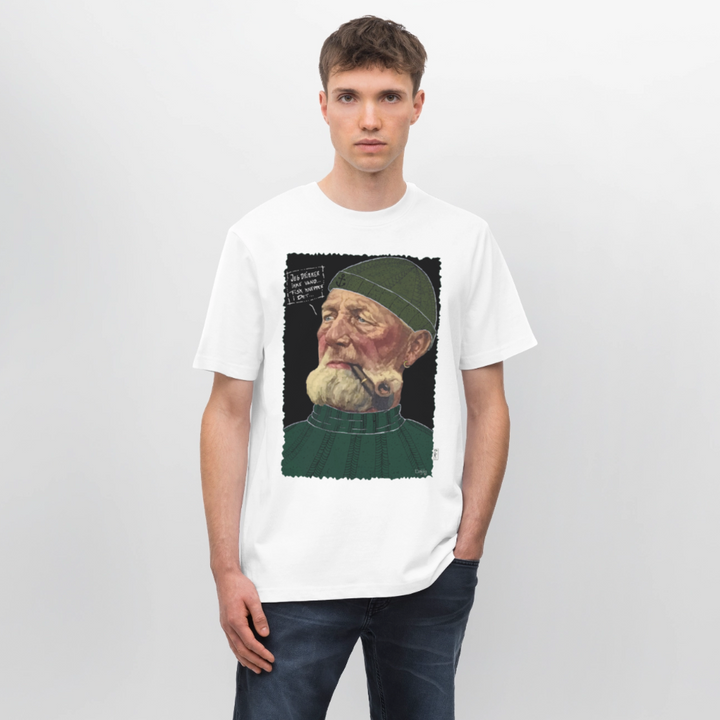 Anker Bådsmand - Unisex T-shirt - hvid