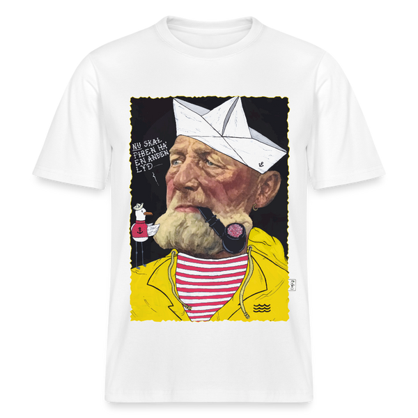 Styrmand Karlsen - Unisex T-shirt - hvid