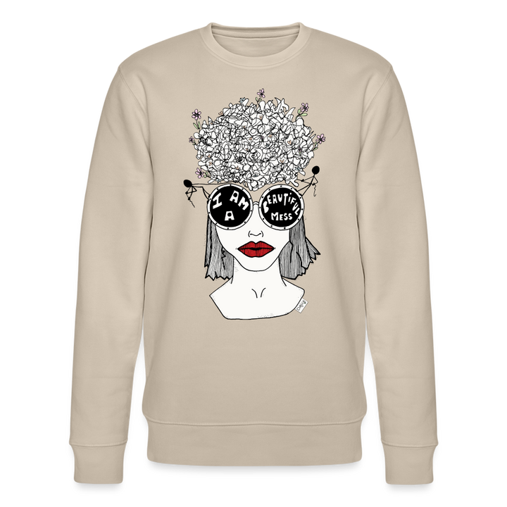 ADHD A Beautiful Mess - Unisex Sweatshirt - beige