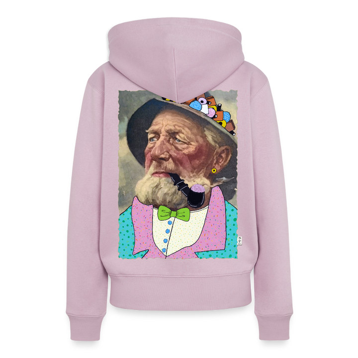 Krymmel Kaj - Dame Hættetrøje - gammelrosa