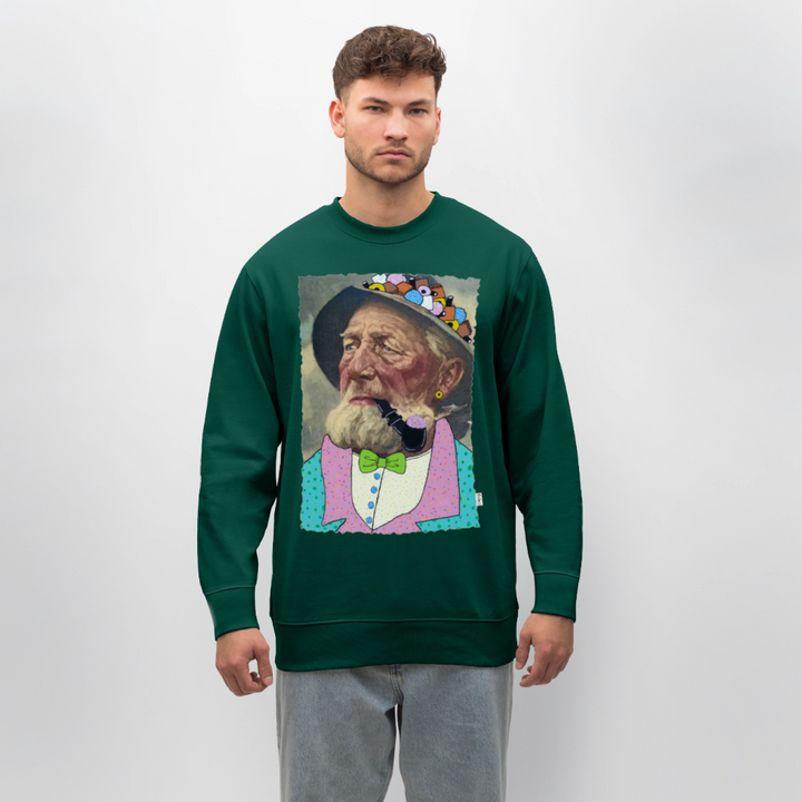 Krymmel Kaj - Kraftig Unisex Sweatshirt - skovgrøn