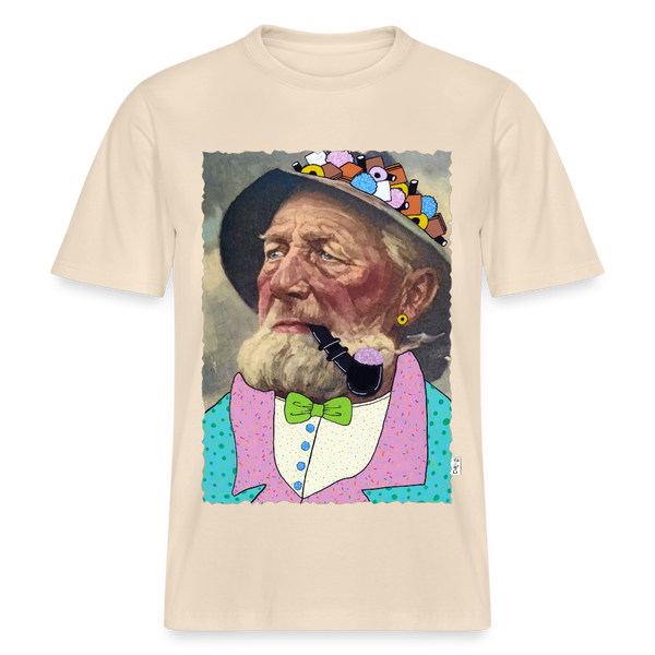 Krymmel Kaj - Unisex T-shirt - hvid grå