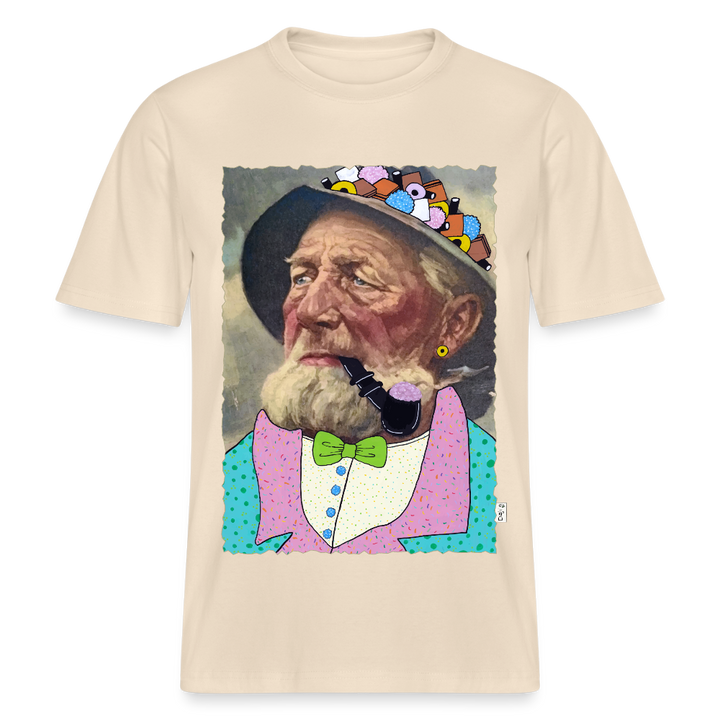 Krymmel Kaj - Unisex T-shirt - hvid grå