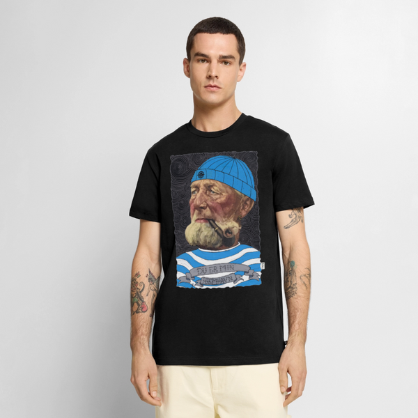 Poul Sømand - Premium Herre T-shirt - sort