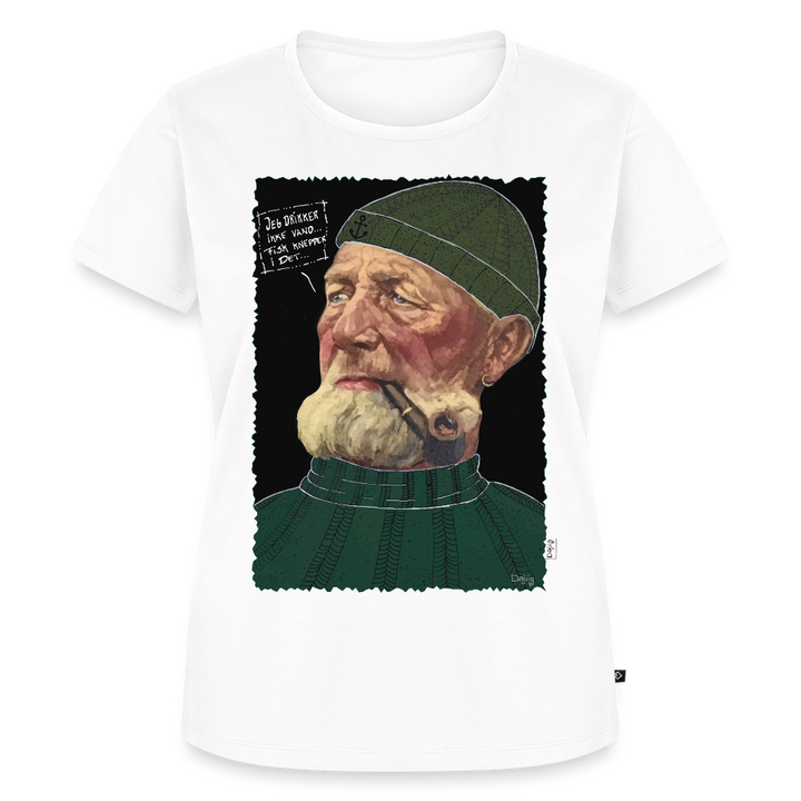 Anker Bådsmand - Premium Dame T-shirt - hvid