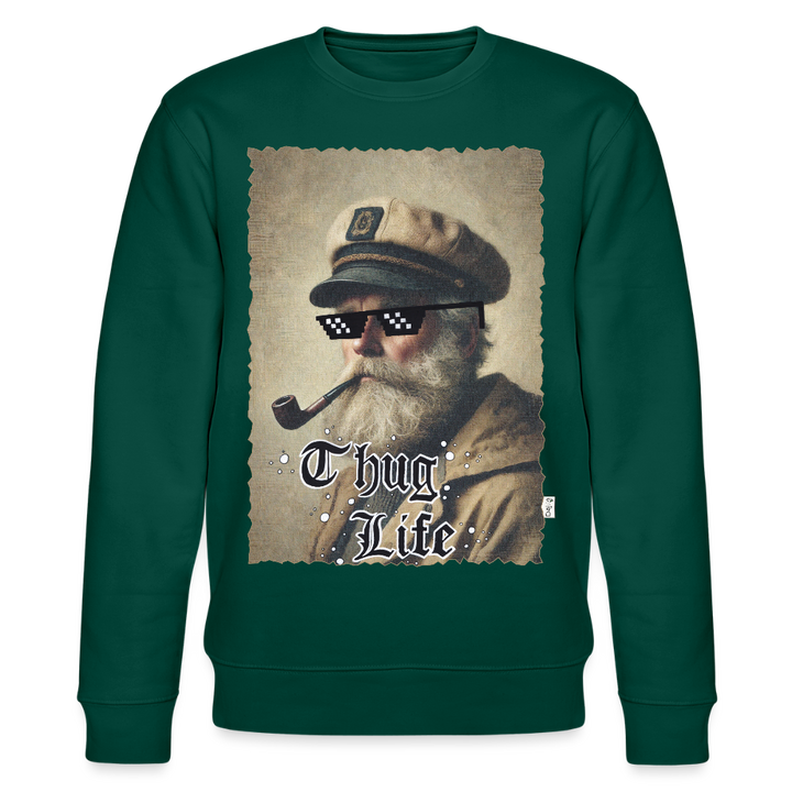Leif Lurendrejer - Kraftig Unisex Sweatshirt - skovgrøn