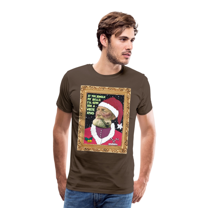 Klaus Santa - Premuim Herre T-shirt - gråbrun